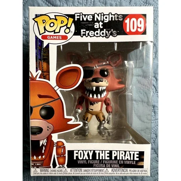 Funko Pop FNAF Five Nights At Freddy's 2 Pack Foxy The Pirate & Freddy  Stickers Us